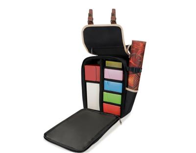 ENHANCE Designer Edition liten Magic: The Gathering-ryggsäck med anpassningsbar insida (svart)