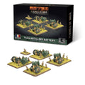 Flames of War - 75 mm artilleribataljon (4 stycken kanoner)