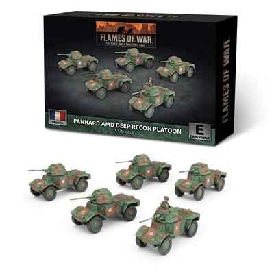 Flames of War - Panhard AMD Djupspaningspluton (x5)