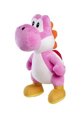 Super Mario - gosedjur - Rosa Yoshi, 20 cm