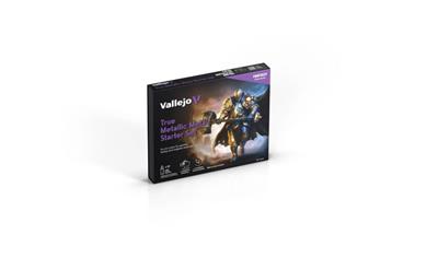 Vallejo – True Metallic Metal Startset (12)