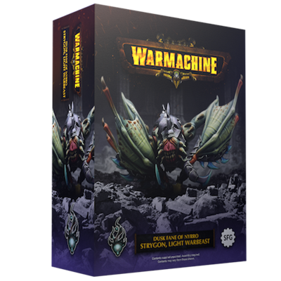 Warmachine: Dusk Fane Of Nyrro Strygon, Light Warbeast