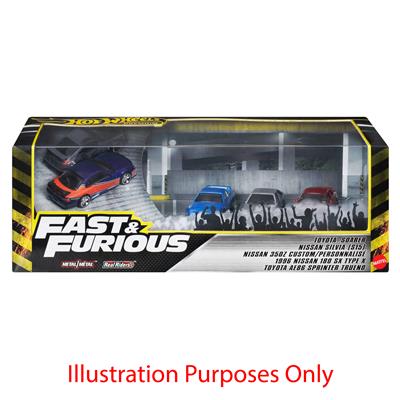 Hot Wheels - Fast & Furious Pack