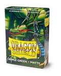 Dragon Shield Small Sleeves - Japansk Matt Äpplegrön (60 Sleeves) Arcane Tinmen
