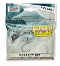 Dragon Shield Standard Perfect Fit Sideloading Sleeves - Clear/Clear (100 Sleeves) Arcane Tinmen