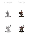 Pathfinder Deep Cuts - Dwarf Male Barbarian Miniatures WizKids/NECA
