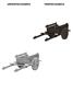 WizKids Deep Cuts Unpainted Miniatures: 2-Wheeled Cart