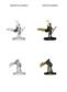 D&D Nolzur’s Marvelous Miniatures: Elf Female Druid WizKids/NECA