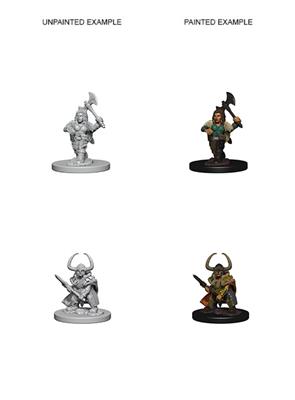 D&D Nolzur's Marvelous Miniatures - Dwarf Female Barbarian WizKids/NECA