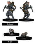 WizKids Målad Miniatyr: Flicka Tjuv & Grävling WizKids/NECA