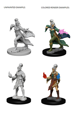 Pathfinder Battles Deep Cuts: Elf Female Sorcerer