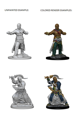 Pathfinder Battles Deep Cuts: Human Male Monk