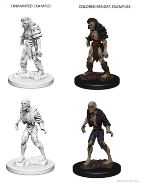D&D Nolzur’s Marvelous Miniatures: Zombies - Fantastiska Miniatyrer för D&D