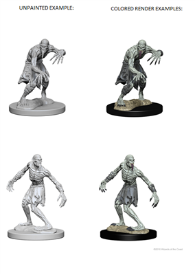 D&D Nolzur's Marvelous Unpainted Miniatures - Ghouls WizKids/NECA