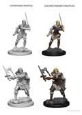 D&D Nolzur's Marvelous Unpainted Miniatures - Human Female Barbarian WizKids/NECA