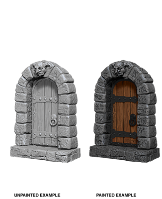 WizKids Deep Cuts Omålade Miniatyrer: Dörrar