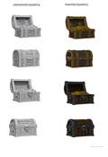 Wizkids Deep Cuts Omålade Miniatyrer: Kistor