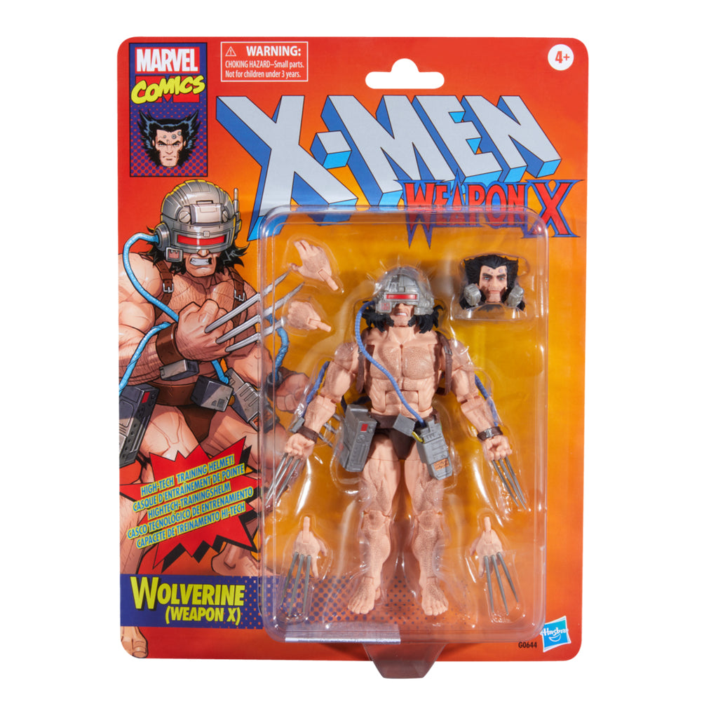 Marvel Legends Series Wolverine (Weapon X) - Samlarfigur från Hasbro Hasbro