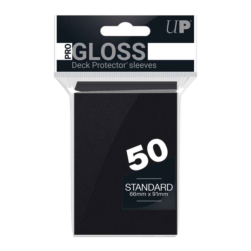 UP - Standard Sleeves - Svart (50 Sleeves)