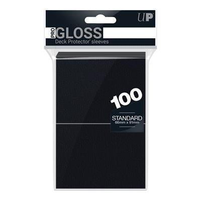 UP - Standard Sleeves - Svart (100 Sleeves) Ultra Pro