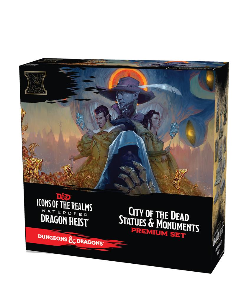 D&D Icons of the Realms: Waterdeep Dragon Heist - City of the Dead Premium Set (Set 9)