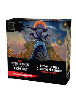 D&D Icons of the Realms: Waterdeep Dragon Heist - City of the Dead Premium Set (Set 9)