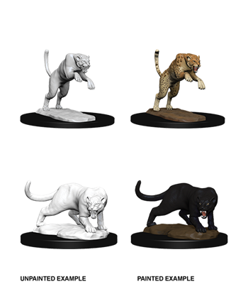 D&D Nolzur’s Marvelous Miniatures: Panther & Leopard