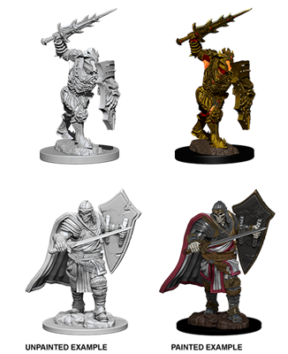 D&D Nolzur’s Marvelous Miniatures: Death Knight & Helmed Horror