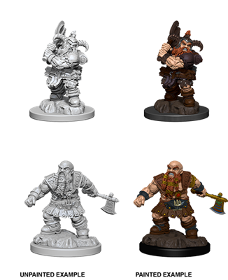 D&D Nolzur’s Marvelous Miniatures: Male Dwarf Barbarian