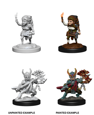 D&D Nolzur’s Marvelous Miniatures: Female Halfling Fighter