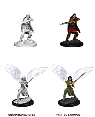 D&D Nolzur’s Marvelous Miniatures: Female Aasimar Fighter