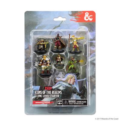 D&D Icons of the Realms: Epic Level Starter - Dungeons & Dragons Game Set