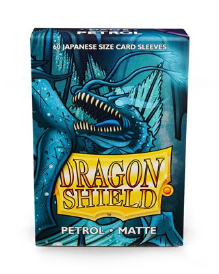 Dragon Shield Japanska Matt Sleeve - Petrol (60 Sleeves) Arcane Tinmen