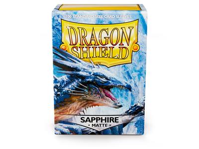 Dragon Shield Matte Sleeves - Sapphire (100 Sleeves) Arcane Tinmen