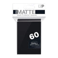 UP - Små Ärmar - Pro-Matte - Svart (60 Ärmar) Ultra Pro