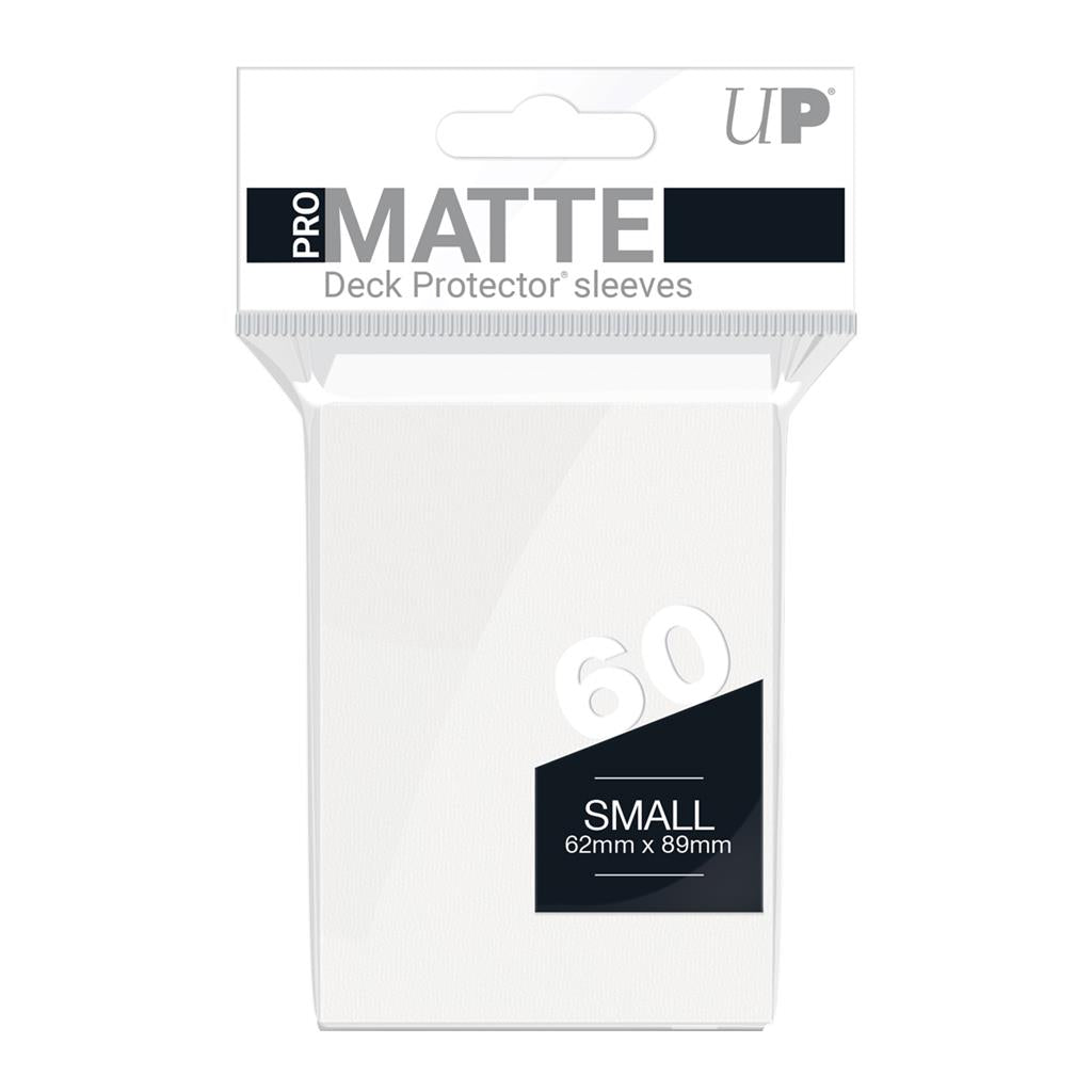 UP - Små Ärmar - Pro-Matte - Vit (60 Ärmar) Ultra Pro