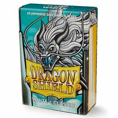 Dragon Shield Japanska Konstfickor - Klassisk Vit (60 Fickor) Arcane Tinmen