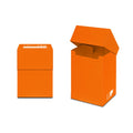 UP - Deck Box Solid - Pumpkin Orange Ultra Pro