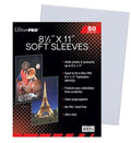 UP - 8-1/2" x 11" Soft Sleeves (50 Sleeves) Ultra Pro
