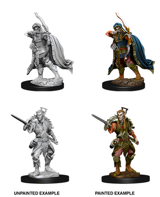 D&D Nolzur’s Marvelous Miniatures: Manlig Elf Rogue WizKids/NECA