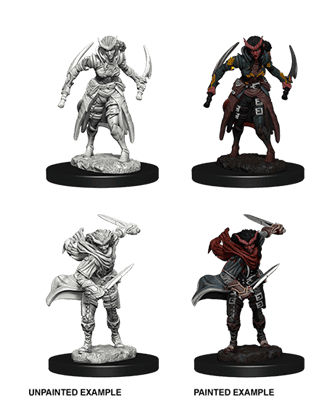 D&D Nolzur's Marvelous Miniatures - Tiefling Female Rogue WizKids/NECA