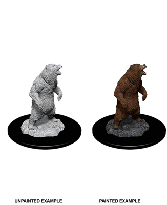 Wizkids Deep Cuts Omålade Miniatyrer: Grizzly