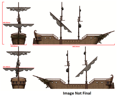 D&D Icons of the Realms: The Falling Star Sailing Ship