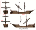 D&D Icons of the Realms: The Falling Star Sailing Ship
