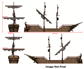 D&D Icons of the Realms: The Falling Star Sailing Ship