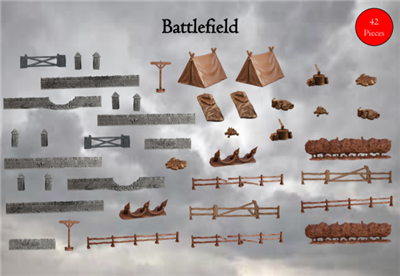 Terrain Crate - Battlefield Essentials Mantic Games