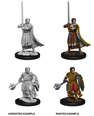 D&D Nolzur's Marvelous Miniatures - Manlig Mänsklig Klerk WizKids/NECA