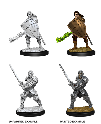 D&D Nolzur’s Marvelous Miniatures: Male Human Fighter