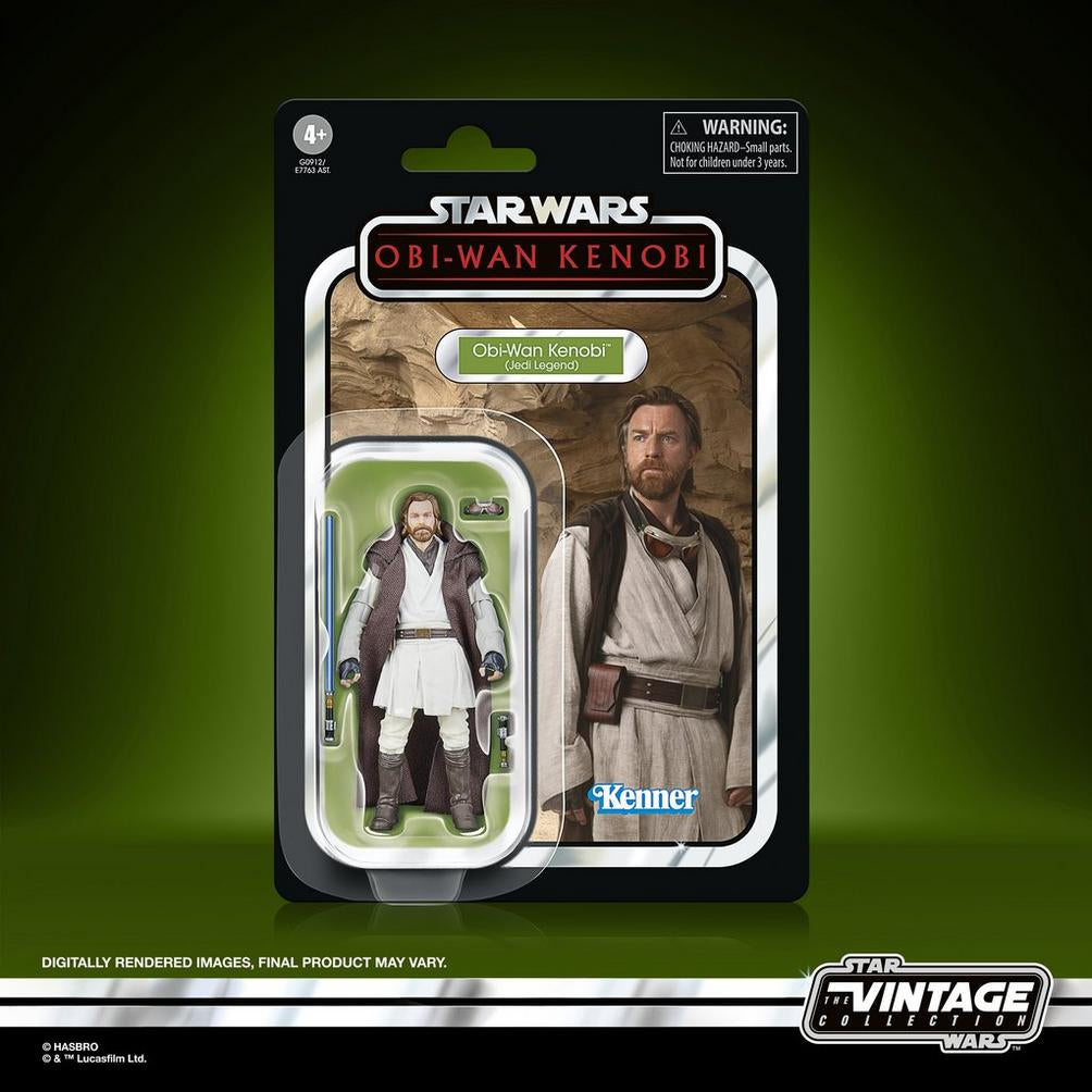 Star Wars The Vintage Collection Obi-Wan Kenobi (Jedi Legend) Hasbro