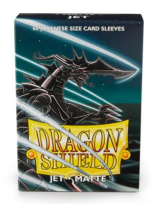 Dragon Shield Small Sleeves - Japansk Matt Jet (60 Sleeves) Arcane Tinmen